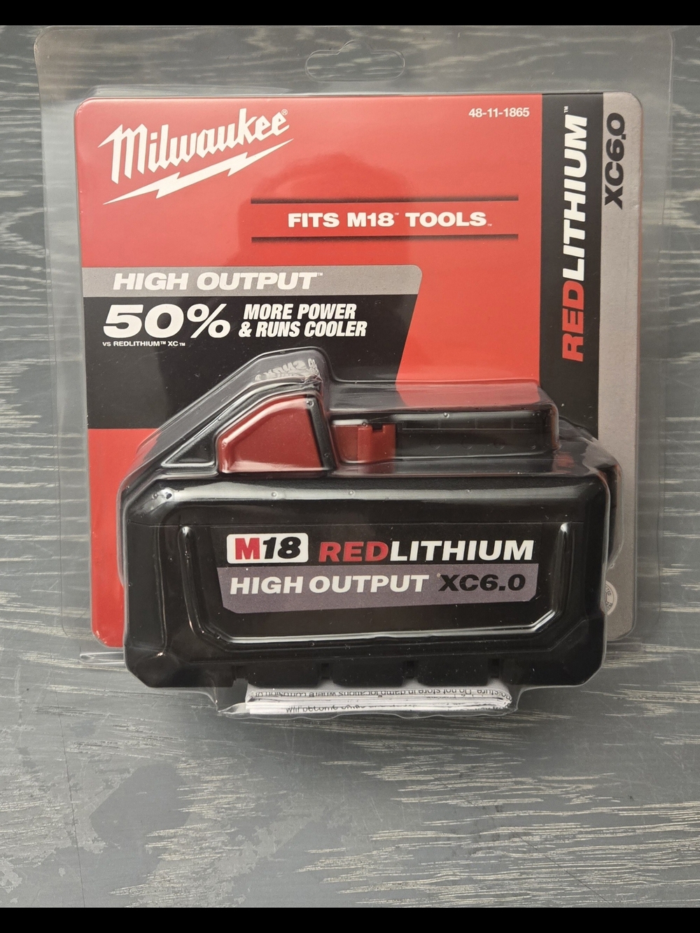 M18 Red Lithium High Output XC6.0 Battery